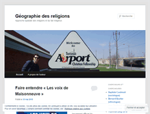 Tablet Screenshot of geographie-religions.com